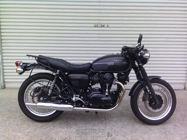 カワサキ W800 STREET・2019(R1)初度登録(届出)年・黒・800cc