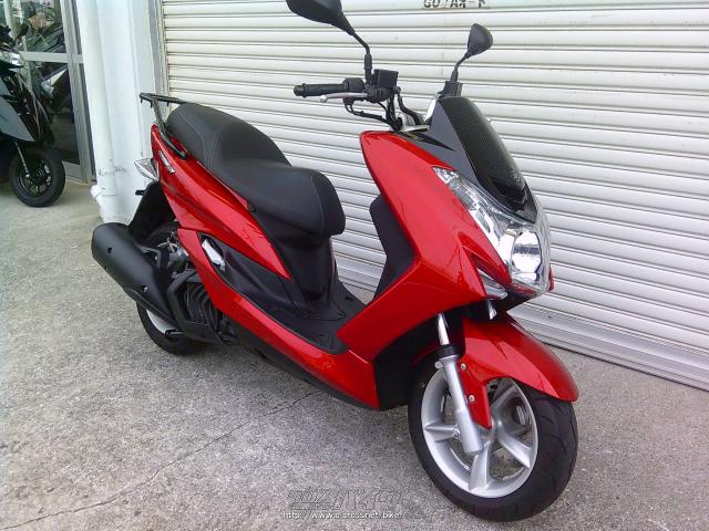 ヤマハ マジェスティS・赤・155cc・ゴヤオート 宜野湾店・3,470km
