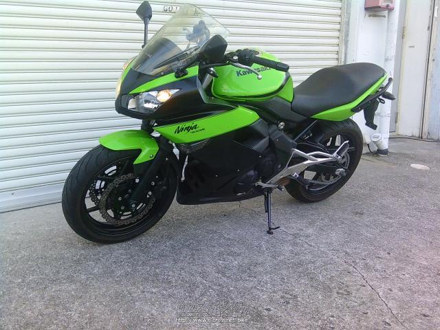 カワサキ ニンジャ400 R・2011(H23)初度登録(届出)年・緑・400cc 