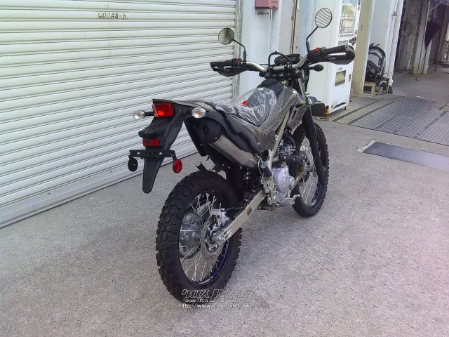 カワサキ KLX230 SHERPA・2025(R7)初度登録(届出)年・グレー・232cc