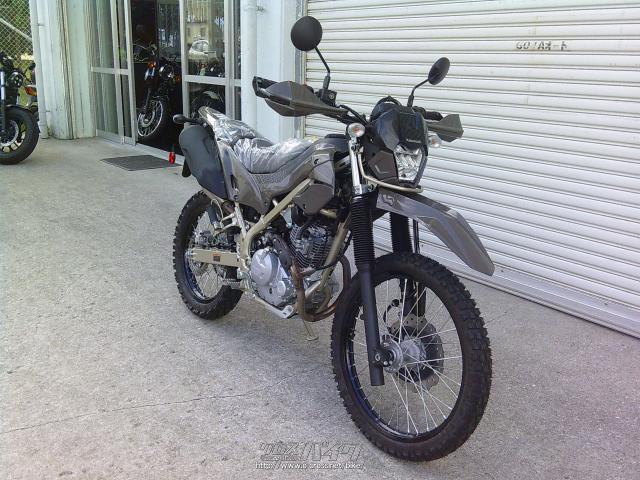カワサキ KLX230 SHERPA・2025(R7)初度登録(届出)年・グレー・232cc