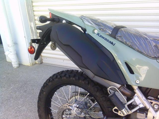 カワサキ KLX230 SHERPA・2025(R7)初度登録(届出)年・マットグリーン