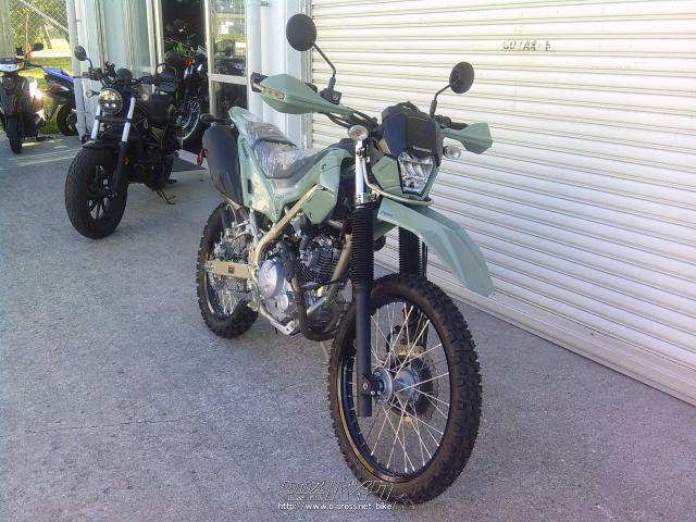 カワサキ KLX230 SHERPA・2025(R7)初度登録(届出)年・マットグリーン