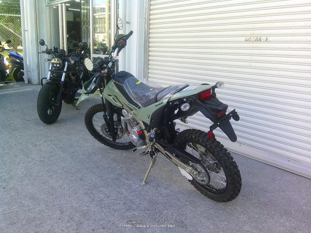 カワサキ KLX230 SHERPA・2025(R7)初度登録(届出)年・マットグリーン