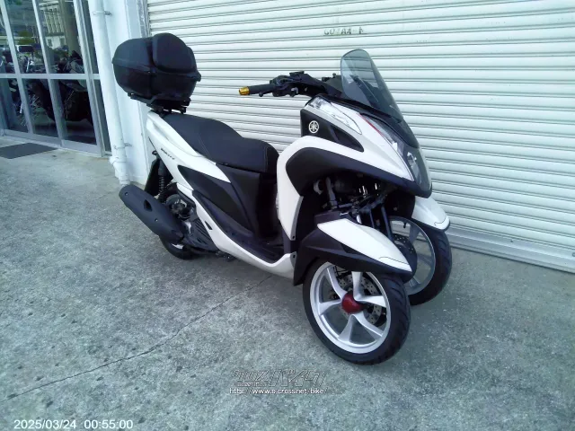 【値下げ‼️】トリシティ125 普通免許　側車付軽二輪登録 自賠責付き！SE82J 普通免許仕様 トリシティ125 SE82J トライク登録 普通免許 即車付軽