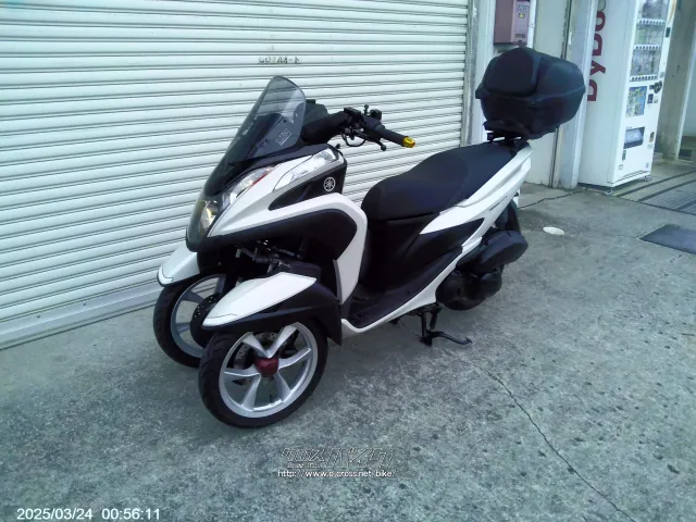 ヤマハ トリシティ 125(側車付き軽二輪登録車）・ホワイト・125cc