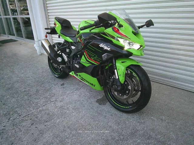 カワサキ ニンジャ ZX4-RR・2023(R5)初度登録(届出)年・グリーン