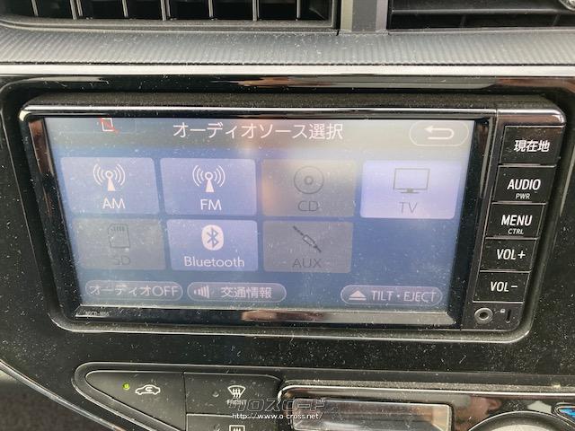 トヨタ アクア S OP10年保証対象車 純正ナビ(CD/Bluetooth/ワンセグ
