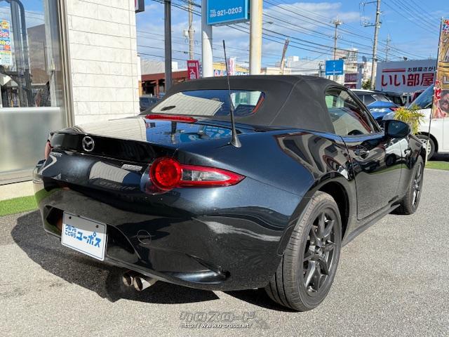 人気色の41W(ジェットブラックマイカ) マツダ ロードスター