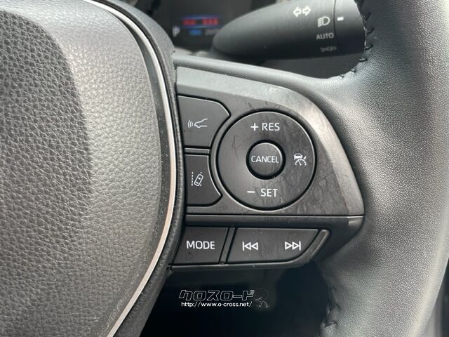 ハンドル右でクルーズコントロール操作できます トヨタ カローラクロス