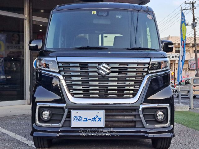 かっこいいブラック入庫しました スズキ スペーシア