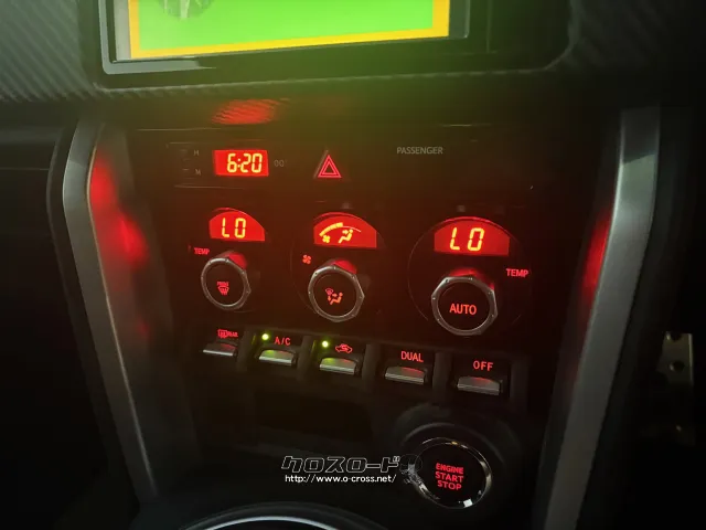 エアコン操作もわかりやすい トヨタ 86