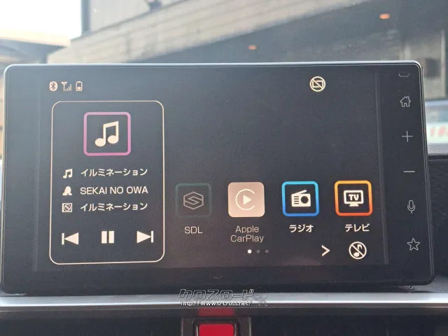 Bluetoothなどのオーディオが使用可能 ダイハツ ロッキー