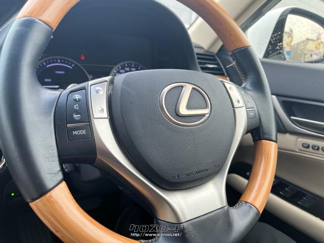 ステアリングスイッチ付きなので、運転中でもオーディオの操作が可能です!!! レクサス GS