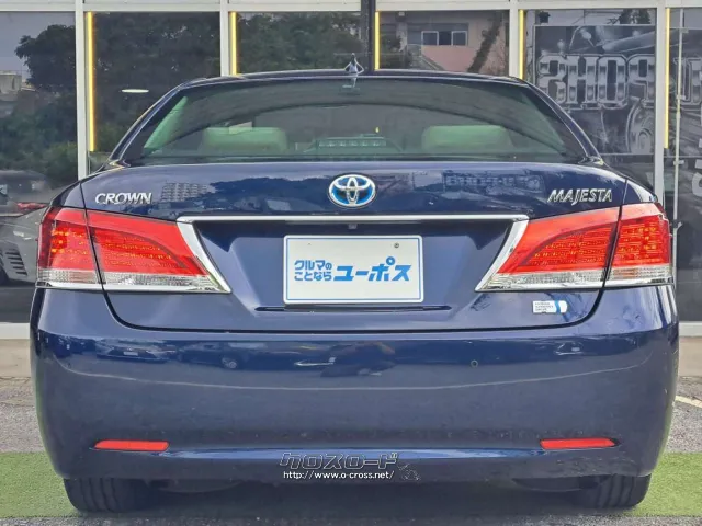 気になる燃費はJC08モード燃費18.2km/リットル トヨタ クラウンマジェスタ