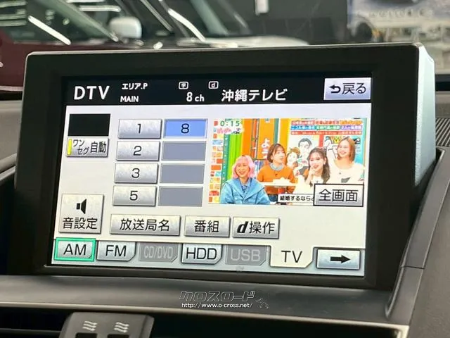 純正ナビ(CD/DVD/AUX/フルセグ) レクサス HS