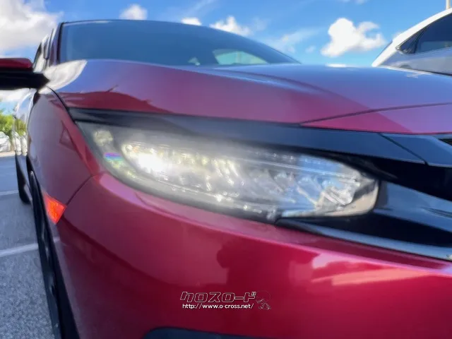 【LEDヘッドライト】消費電力が少なく、ライトの寿命が長いです。 ホンダ シビックセダン