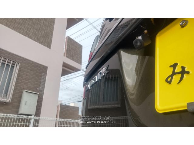 ★バックカメラ付きで便利★後ろを確認しやすい位置にセットアップ取り付け施工!★ ホンダ ゼスト