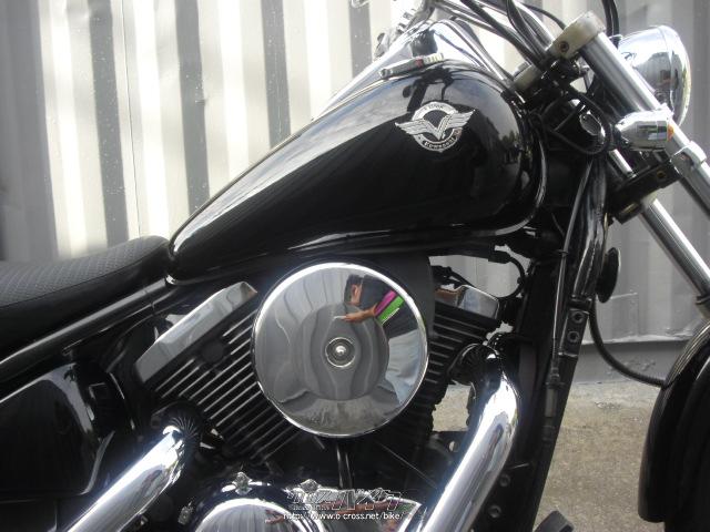 バルカン400 カワサキ 書類、鍵付き 現状車 手直し必要直接取引希望 εGL03-3 カワサキ バルカン400 VULCAN EN400B (平成4年式) 書類付き