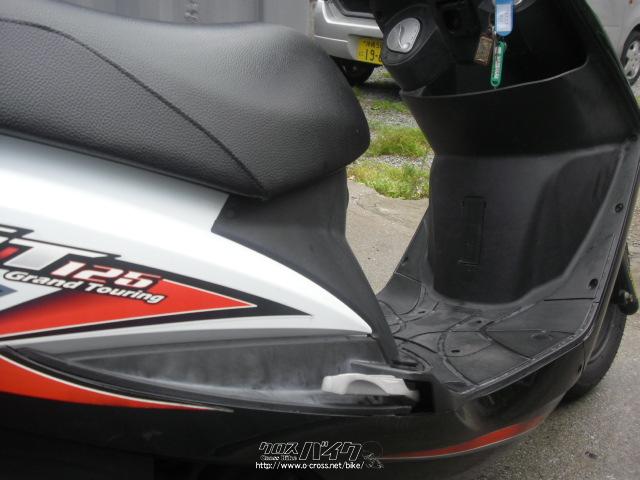 SYMのGT125・レンタルアップ車 SYM GT 125(レンタルアップ・廃業セール中)・ホワイト・125cc・バイク