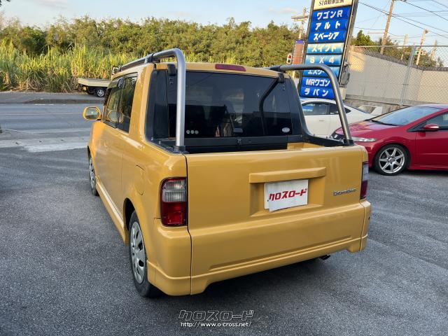 トヨタ bB オープンデッキ 希少車入荷 キャンプなどの為にタープ