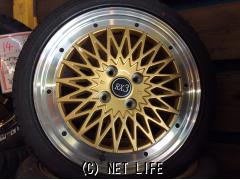 ホイール・タイヤ・16インチ新品フェニーチェRX3ゴールド4本set新品