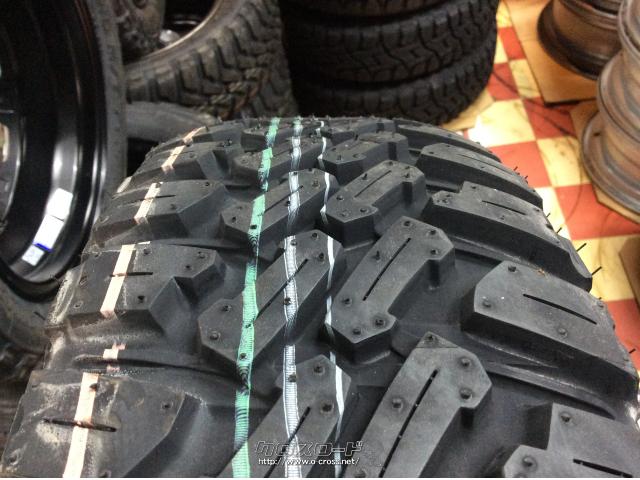 ホイール・タイヤ 14インチ新品ガルシアシスコ ブラック4本Set新品MTタイヤ