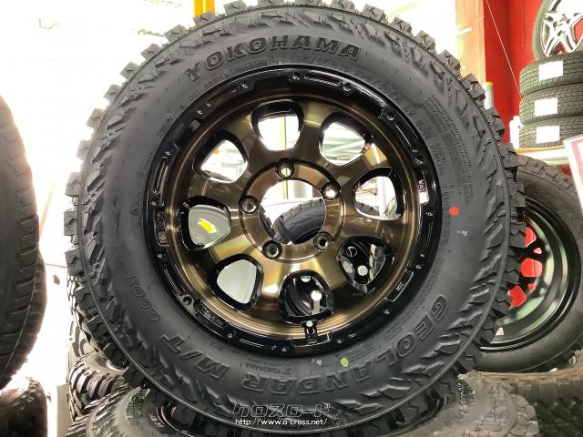 ホイール・タイヤ・16インチ新品マッドクロスグレイス ブロンズ4本Set 