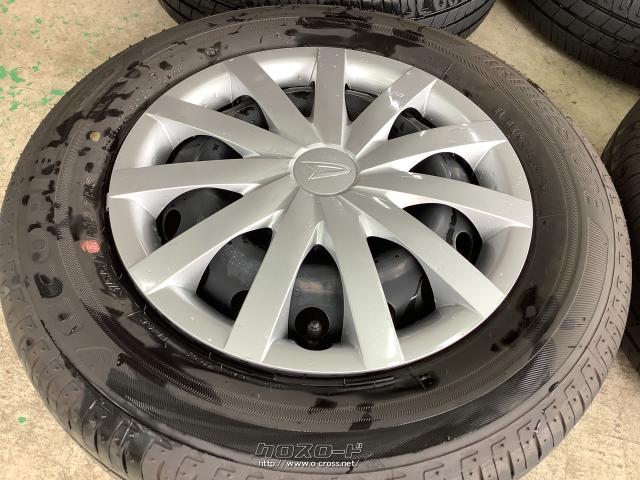 新車取り外しミラ、イース。純正タイヤとホイルセット 楽天市場】ダイハツ ミライース ホイール（タイヤ・ホイールセット