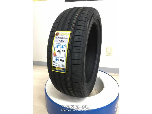 タイヤ・18インチ新品MINERVA225/50R18 取付工賃すべて込・1.44万円 