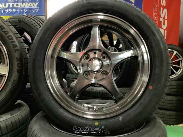 ホイール・タイヤ・15インチ美品5ZIGEN FN01R-Cトライブ 4本Set新品