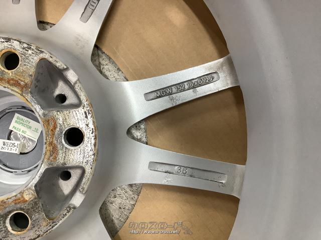 ホイール・16インチ美品WEDS G-MACH 4本Set J62・ご成約・ホイール 