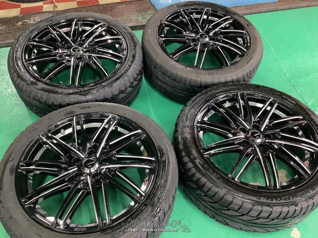 ホイール・タイヤ・17インチ中古Wedsレオニスグレイラ4本SetJ80・ご 