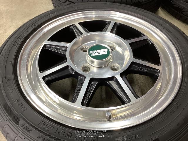 ハヤシ ストリート 7J +7 PCD 100 ２本　14インチ HAYASHI RACING ハヤシレーシング STREETII ストリート2 14
