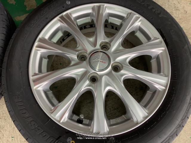 ホイール・タイヤ・14インチ中古Wedsジョーカーグライド4本Set新品 
