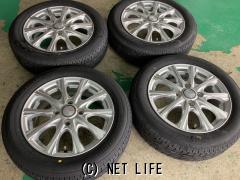 ホイール・タイヤ・14インチ中古Wedsジョーカーグライド4本Set新品