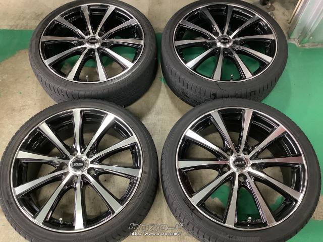 ホイール・タイヤ・18インチ美品バドックスD.O.S 4本Set中古タイヤ J78