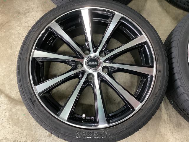 BADX(バドックス)  D.O.S 18×7J 5H114.3 ET 48 アルミホイール　4本セット 18インチ (A417kmkyY) ロクサーニ ホイール4本セット BADX バドックス BATTLESHIP II 2