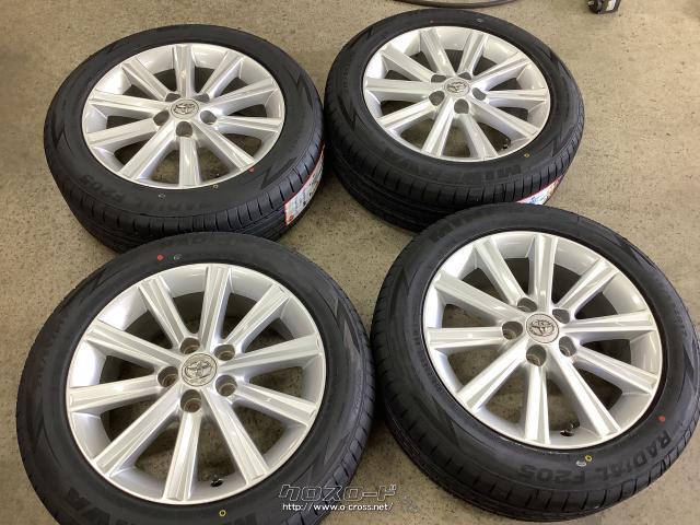 ホイール・タイヤ・17インチ中古トヨタ50カムリ純正アルミ4本Set新品 