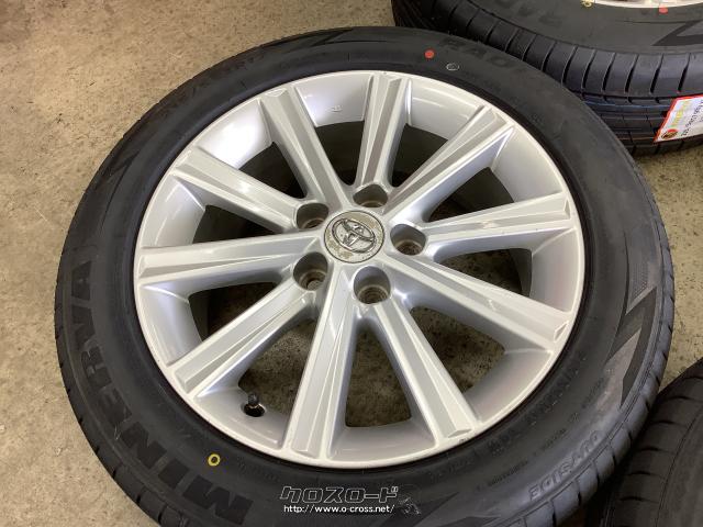 ホイール・タイヤ・17インチ中古トヨタ50カムリ純正アルミ4本Set新品 