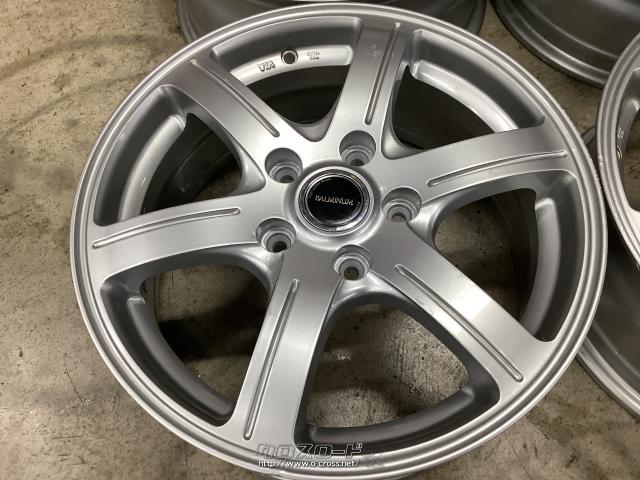 ホイール・16インチ【美品】ブリヂストン-バルミナ6スポーク4本SetJ84
