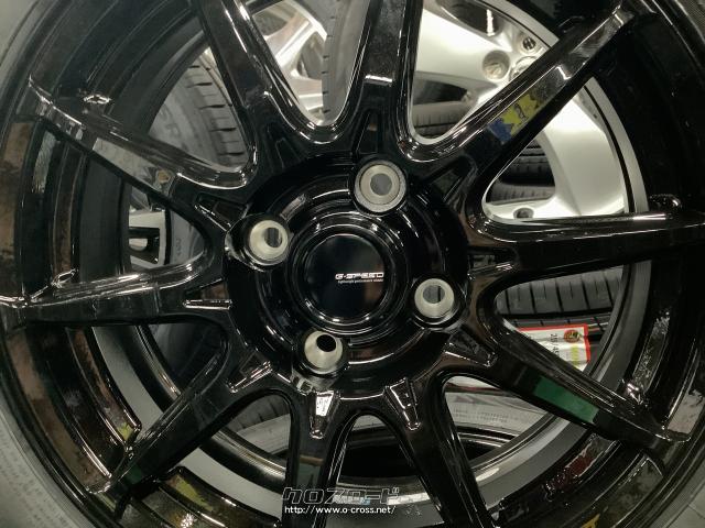 ホイール・タイヤ・15インチ新品GスピードG-05 4本set新品タイヤ・ご