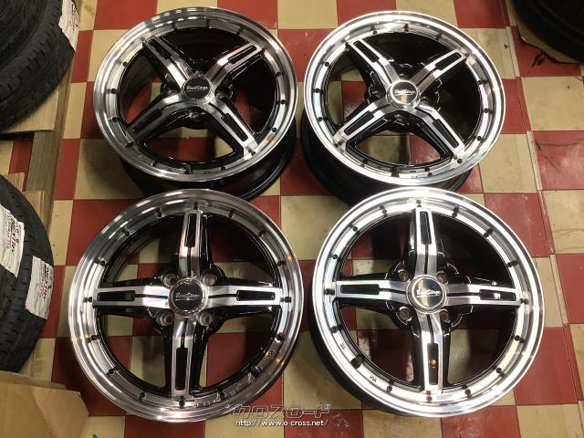 ホイール・15インチ中古ビートステージFS-C(B/P)4本set J76 ・ご成約
