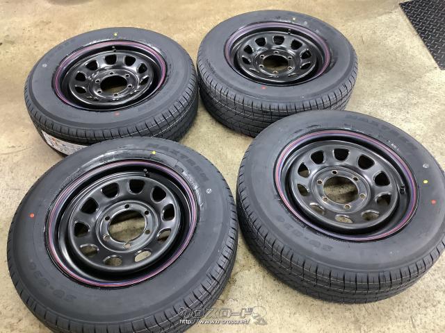 ホイール・タイヤ・16インチ中古デイトナホイール4本Set新品タイヤJ62 