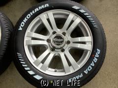 ホイール・タイヤ 17インチ中古ユーロデザインX4 ハイライダー4本set新品タイヤ