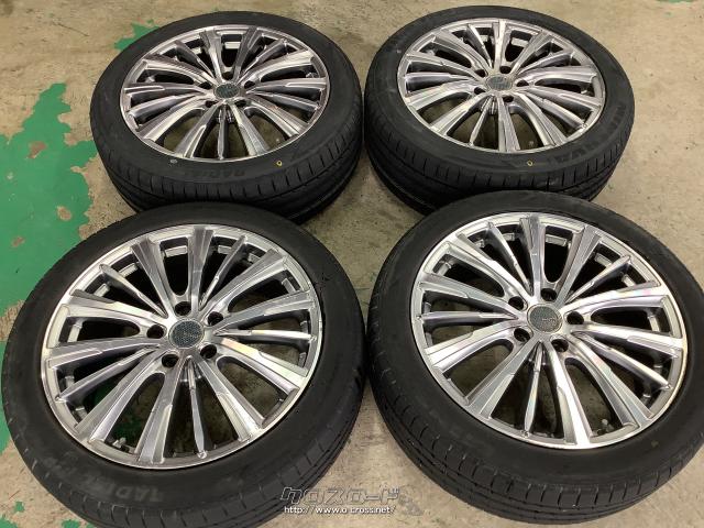 ホイール・タイヤ・18インチ中古パサージュアルミ4本Set j76・ご成約 