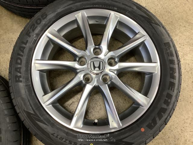 ホイール・タイヤ・17インチHONDAストリーム純正アルミ新品タイヤ4本