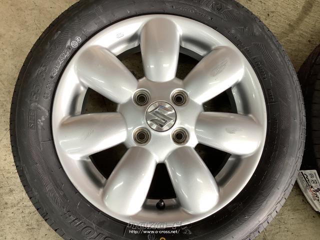 ホイール・タイヤ・14インチ中古スズキアルトラパン 純正アルミ4本Set