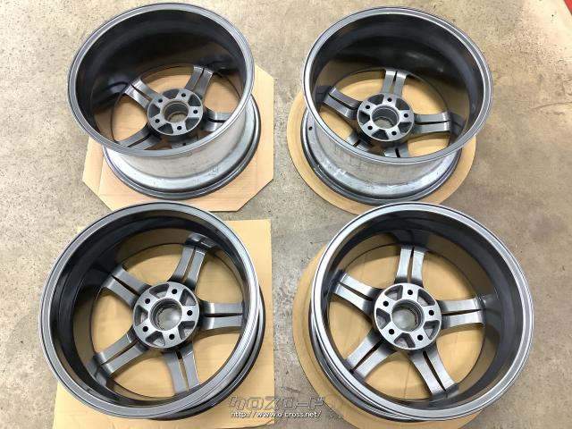 ホイール・17インチ希少YOKOHAMA AVS VS-5ガンメタ4本setJ68・ご成約