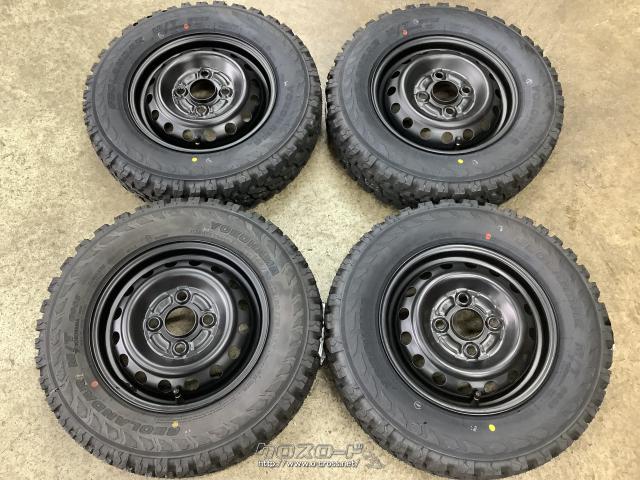 ホイール・タイヤ・12インチ中古ホンダ純正スチール 4本set新品国産MT
